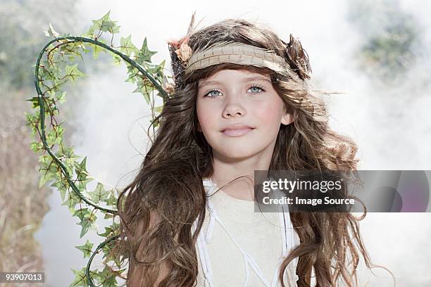 girl dressed as a fairy - angel dust stock pictures, royalty-free photos & images