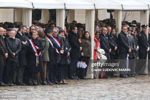 Member of Parliament of Les Republicains party, Eric Ciotti , members of Parliament of the leftist La France Insoumise party, Clementine Autain , LFI...