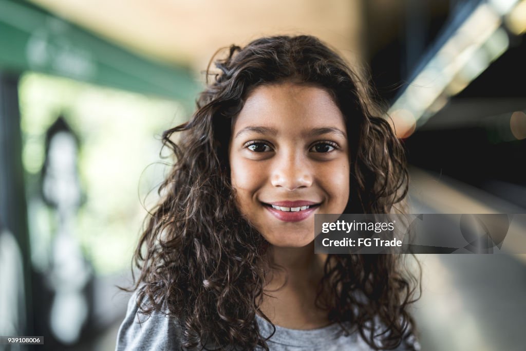 Ritratto di ragazza carina