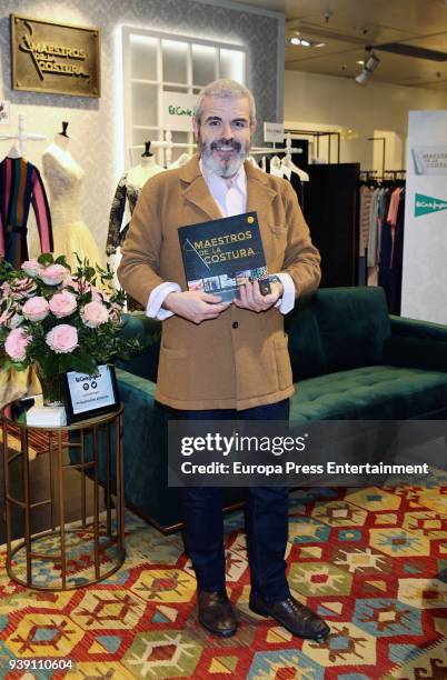 Lorenzo Caprile attends the opening of 'Maestros de la Costura' Pop-Up store at El Corte Ingles de Castellana on March 27, 2018 in Madrid, Spain.