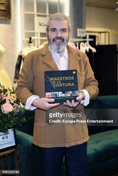 Lorenzo Caprile attends the opening of 'Maestros de la Costura' Pop-Up store at El Corte Ingles de Castellana on March 27, 2018 in Madrid, Spain.