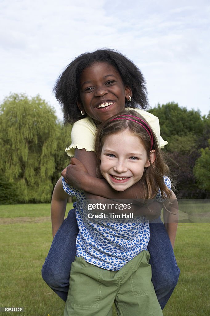 Kids in Garden