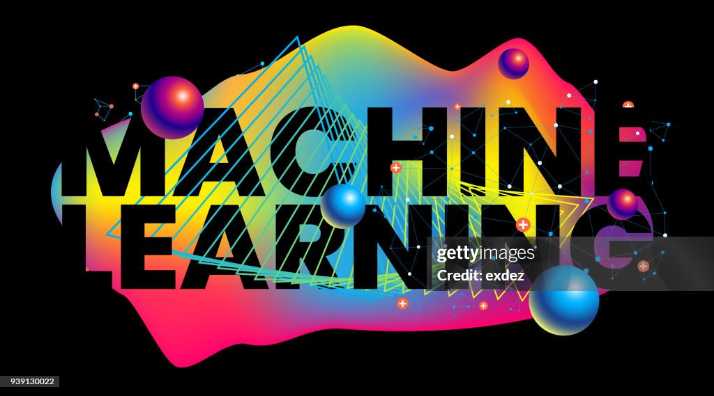 Machine Learning Text Design High-Res Vector Graphic - Getty Images