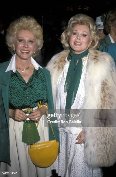 Eva Gabor and Zsa Zsa Gabor