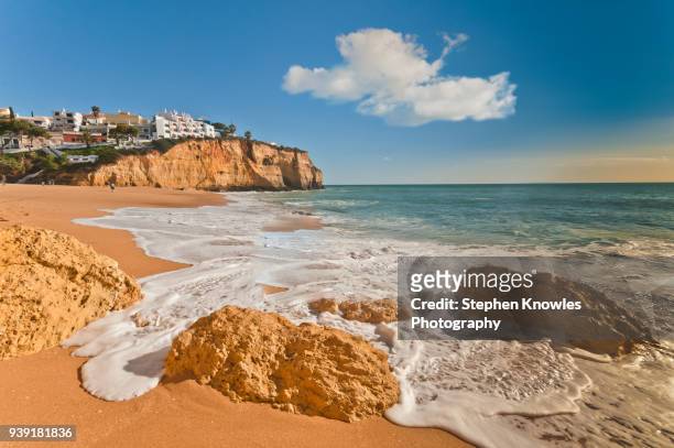 praia carvoeiro - 法如 葡萄牙 個照片及圖片檔