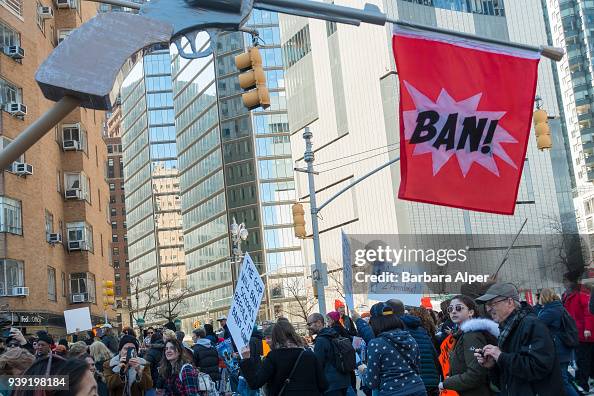 Demonstrators At March For Our Lives Rally Demonstrators At March For Our Lives Rally