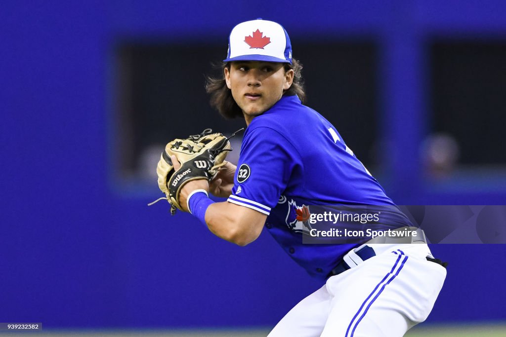 MLB: MAR 26 Cardinals at Blue Jays