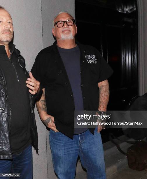 Joey Buttafuoco is seen on March 27, 2018 in Los Angeles, California.