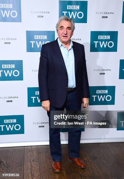 Jim Carter attending the BBC screening of King Lear held at The Soho Hotel, London.