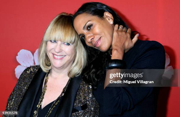 Patricia Riekel and Barbara Becker attend the 'Barbara Day' on December 4, 2009 in Munich, Germany.