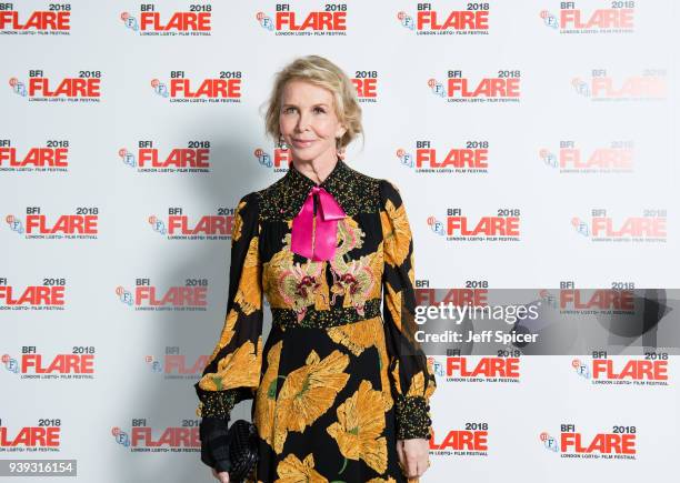 Director Trudie Styler attends a screening of "Freak Show" during the BFI FLARE: LGBTQ+ Film Festival 2018 at BFI Southbank on March 28, 2018 in...