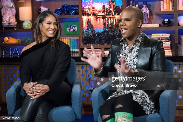 Pictured : Sheree Whitfield and Miss Lawrence --