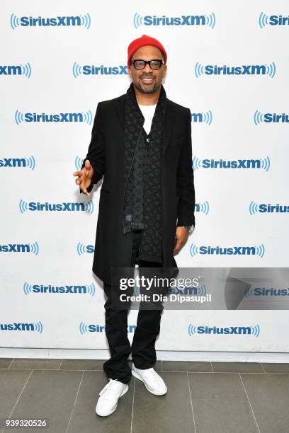 Mike Epps visits SiriusXM Studios on March 28, 2018 in New York City.