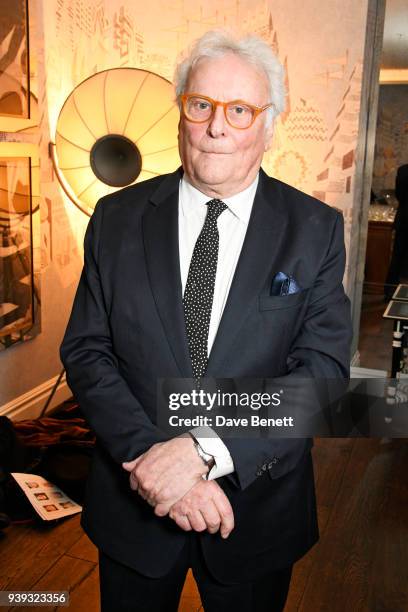 Sir Richard Eyre attends a special screening of new BBC Two drama "King Lear" at The Soho Hotel on March 28, 2018 in London, England.