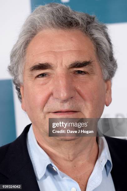 Jim Carter attends a screening of "King Lear" at Soho Hotel on March 28, 2018 in London, England.
