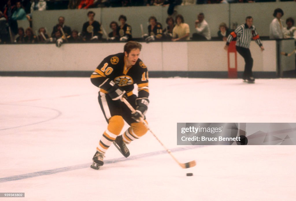 Boston Bruins v California Golden Seals