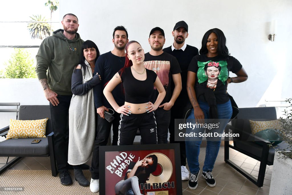 Bhad Bhabie Receives Gold Record For Her Song "Hi Bich"