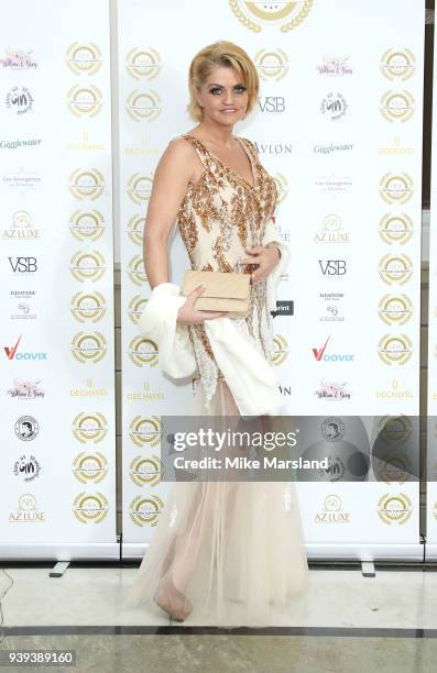 Danniella Westbrook attends the National Film Awards UK at Portchester House on March 28, 2018 in London, England.