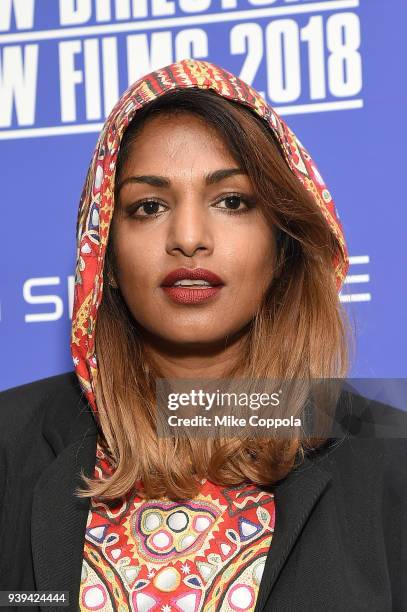 Rapper M.I.A. Attends New Directors/New Films Opening Night at Museum of Modern Art on March 28, 2018 in New York City.