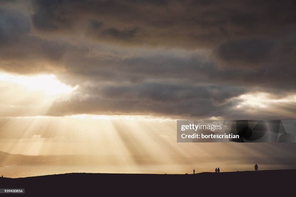 Scenic View Of Sky During Sunset