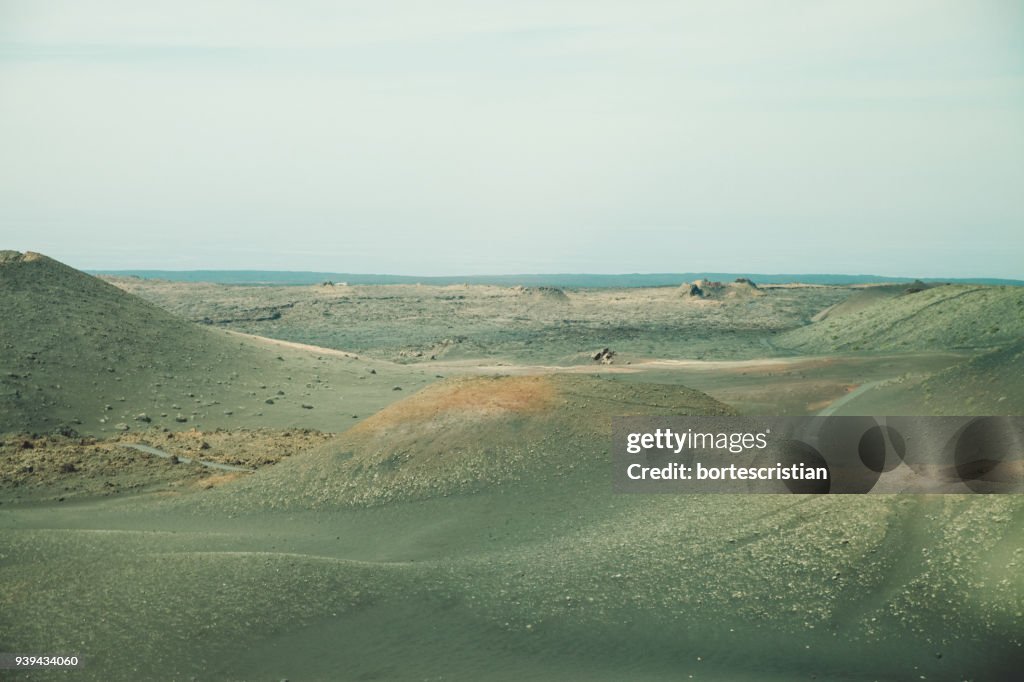 Vista panorâmica da paisagem contra céu