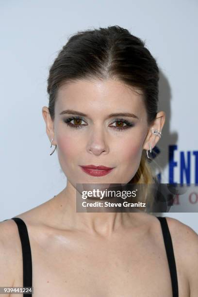 Kate Mara attends the premiere of Entertainment Studios Motion Picture's 'Chappaquiddick' at Samuel Goldwyn Theater on March 28, 2018 in Beverly...