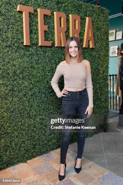 Bailee Madison attends Terra Grand Opening at Eataly Los Angeles at Eataly LA on March 28, 2018 in Los Angeles, California.