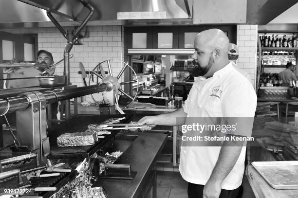 Chef Eli Anderson attends Terra Grand Opening at Eataly Los Angeles at Eataly LA on March 28, 2018 in Los Angeles, California.