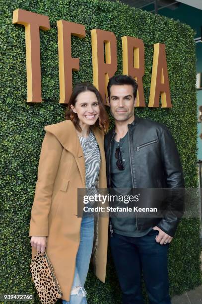 Kaitlin Riley and Jordi Vilasuso attend Terra Grand Opening at Eataly Los Angeles at Eataly LA on March 28, 2018 in Los Angeles, California.