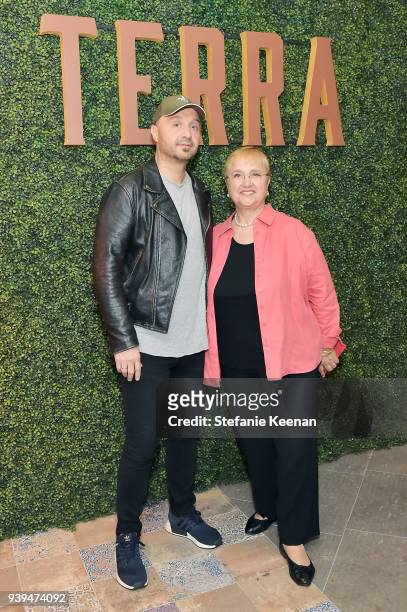 Lidia Bastianich and Joe Bastianich attend Terra Grand Opening at Eataly Los Angeles at Eataly LA on March 28, 2018 in Los Angeles, California.