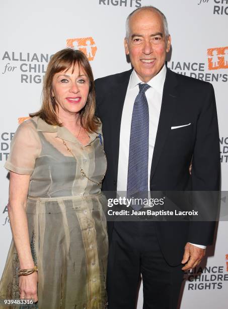 Gary Newman and Jeanne Newman attend The Alliance For Children's Rights 26th Annual Dinner at The Beverly Hilton Hotel on March 28, 2018 in Beverly...