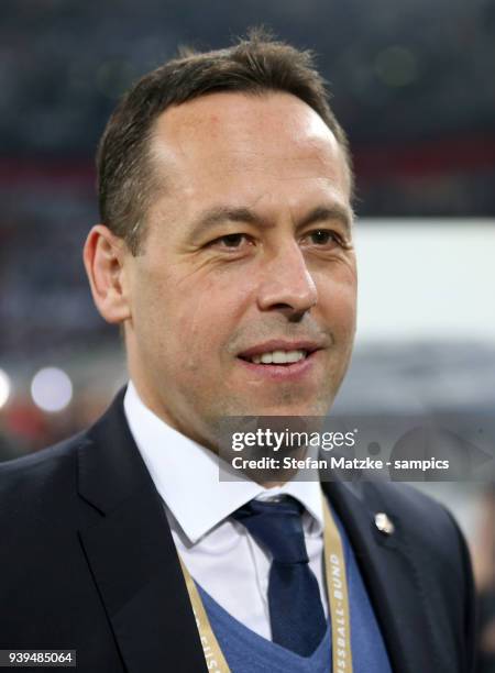 Marco Sturm Eishockey team coach at Esprit-Arena on March 23, 2018 in Duesseldorf, Germany.