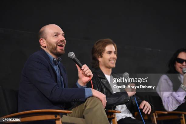 Paul Scheer attends the "Best Fiends" Los Angeles Premiere at the Egyptian Theatre on March 28, 2018 in Hollywood, California.