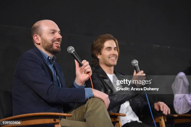 Paul Scheer attends the "Best Fiends" Los Angeles Premiere at the Egyptian Theatre on March 28, 2018 in Hollywood, California.