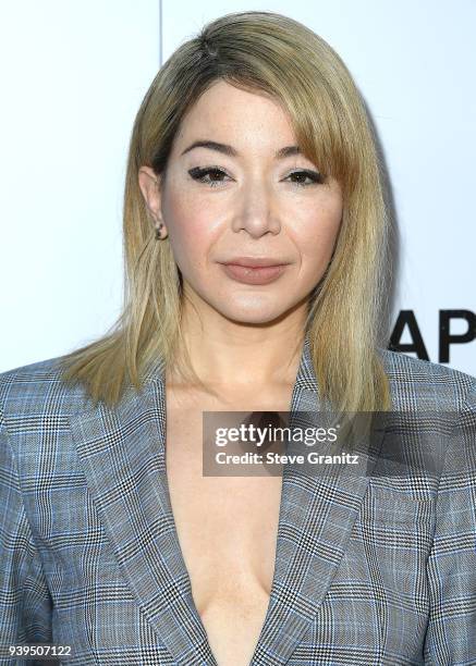 Katherine Castro arrives at the Premiere Of Entertainment Studios Motion Picture's "Chappaquiddick" at Samuel Goldwyn Theater on March 28, 2018 in...