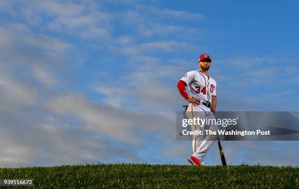 Washington Nationals right fielder Bryce Harper .