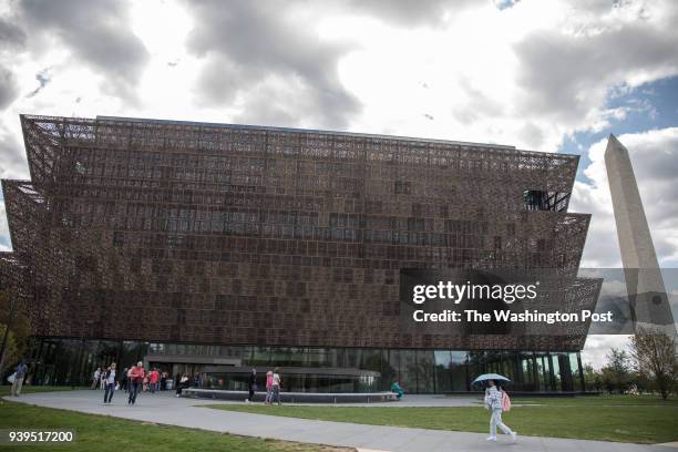 The oculus of the Contemplative Court outside of the National Museum of African American History and Culture, September 7 in Washington, DC. Now that...