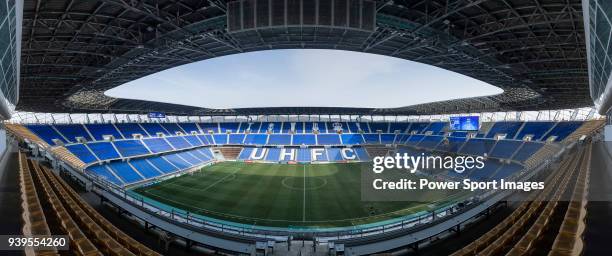 General view of Ulsan Munsu Football Stadium prior to the AFC Champions League 2018 Group F match between Ulsan Hyundai FC vs Kawasaki Frontale at...