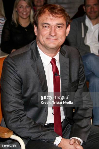 Andreas Englisch during the '3nach9' Talk Show on March 28, 2018 in Bremen, Germany.