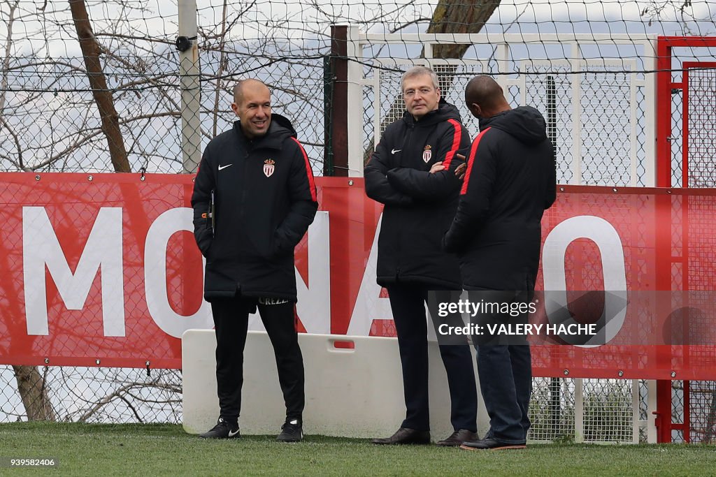 FBL-FRA-LIGUE1-MONACO-TRAINING