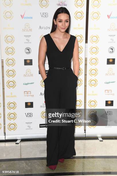 Nadine Rose Mulkerrin attends the National Film Awards UK at Porchester Hall on March 28, 2018 in London, England.