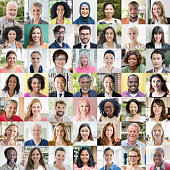 People of the world portraits - ethnic diversity