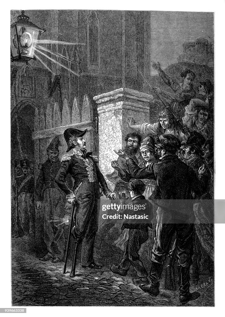 Pierre Yrieix Daumesnil, 14.7.1776 - 17.8.1832, Français, général pendant la défense de Vincennes