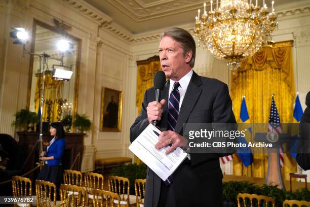News' chief White House correspondent Major Garrett at the White House in March 2018.