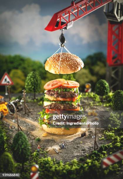 Button Burger Building Burger Build Photos and Premium High Res Pictures - Getty Images