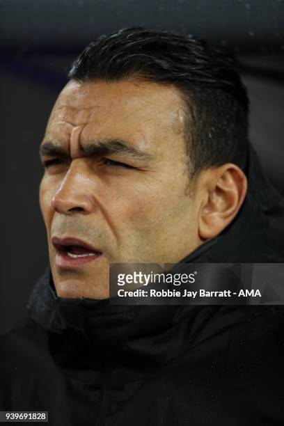Essam Elhadary of Egypt during the International Friendly match between Egypt and Greece at Stadion Letzigrund at Letzigrund on March 27, 2018 in...