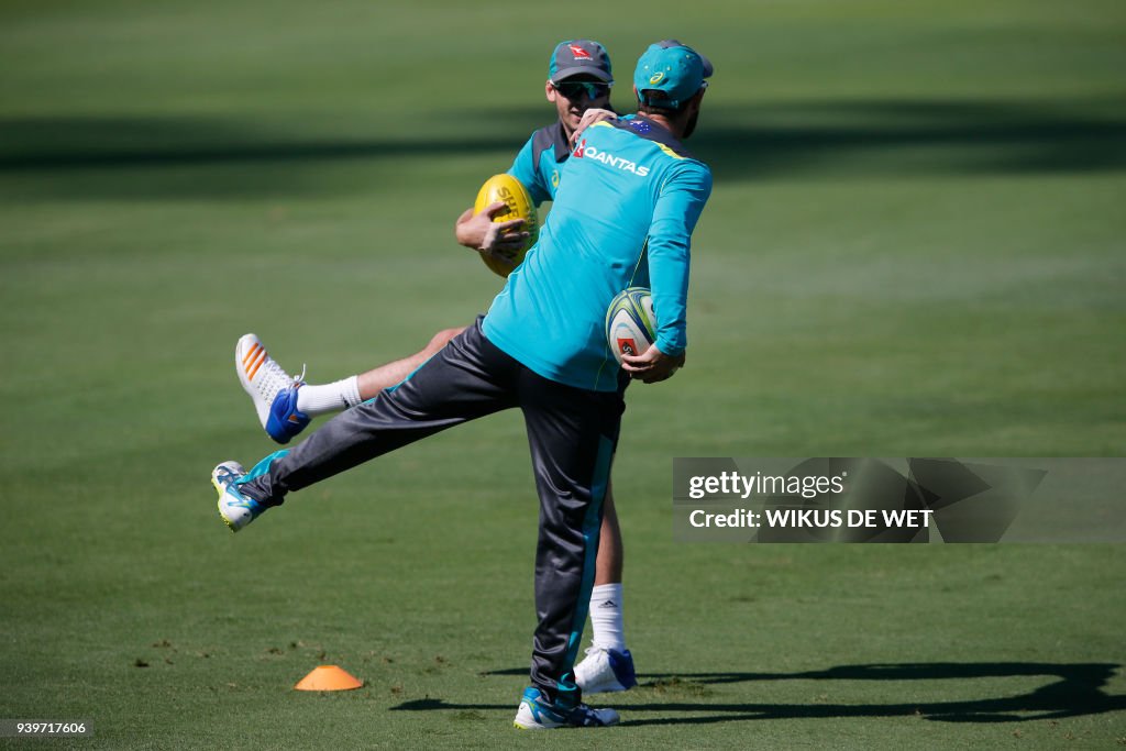 SAFRICA-CRICKET-AUS-TRAINING