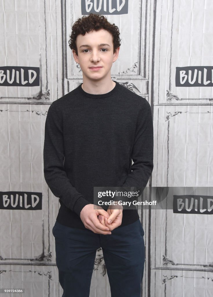 Actor Louis Hynes visits Build Series to discuss the Netflix series