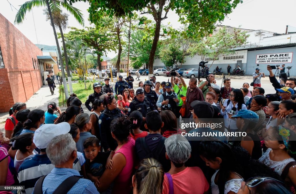 VENEZUELA-JAIL-FIRE