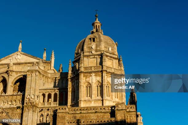 cathedral of santa maria de toledo, spain - toledo cathedral stock pictures, royalty-free photos & images